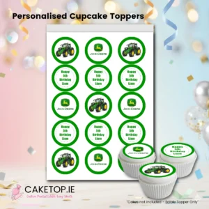 Tractor Edible Cake Topper