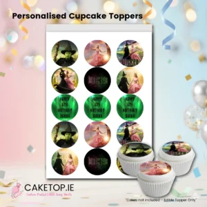 Wicked Edible Cake Topper