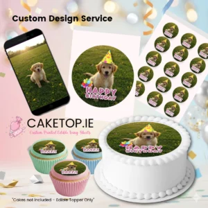 Custom Design Service Edible Cake Topper