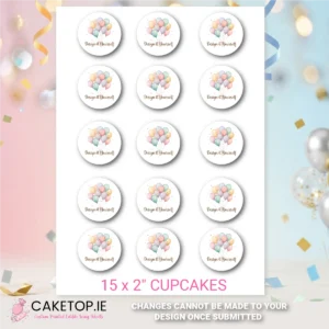 design it yourself | 15x2" cupcakes