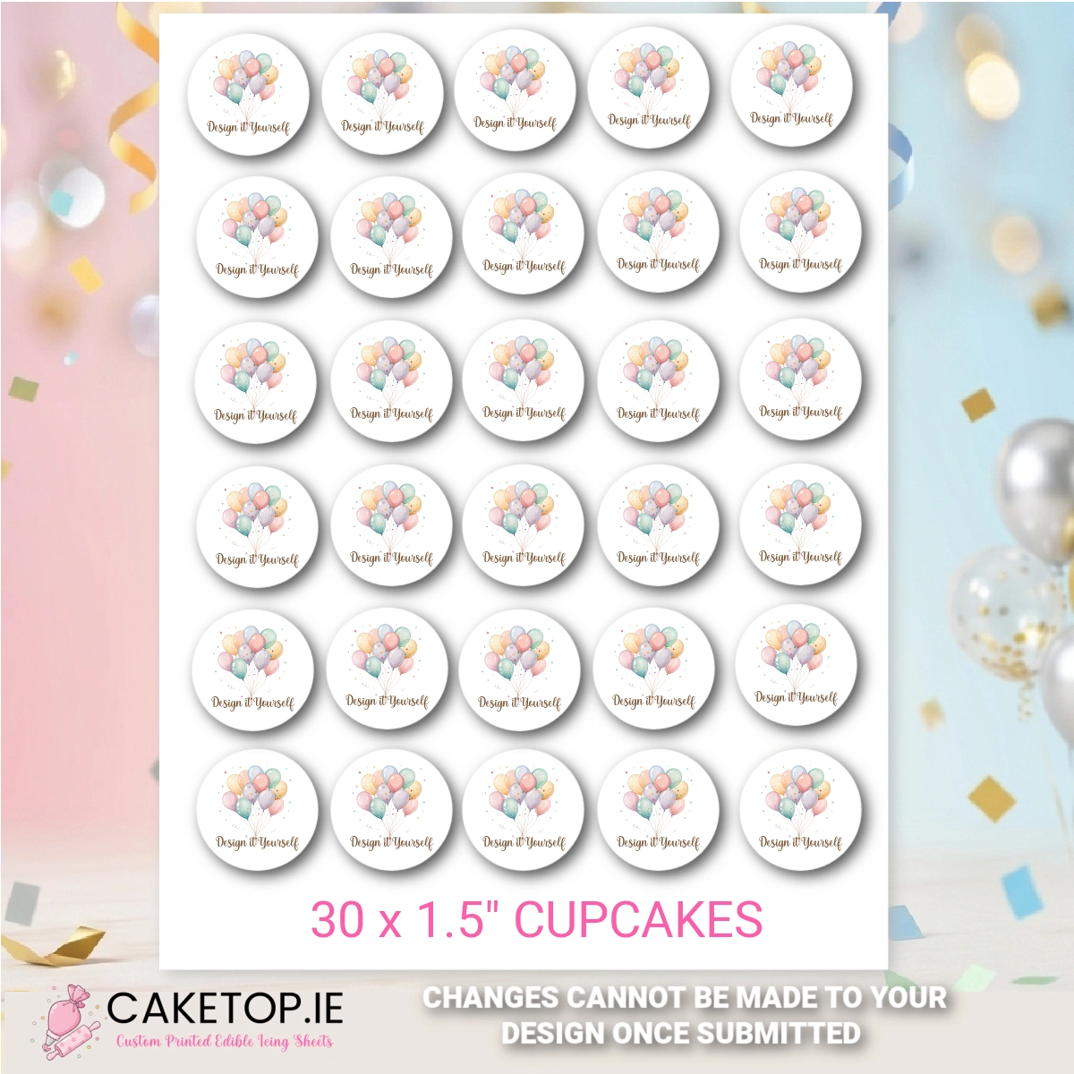 design it yourself | 30x1.5 cupcakes design it yourself | 30x1.5 cupcakes