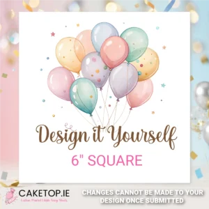 design it yourself | 6" square