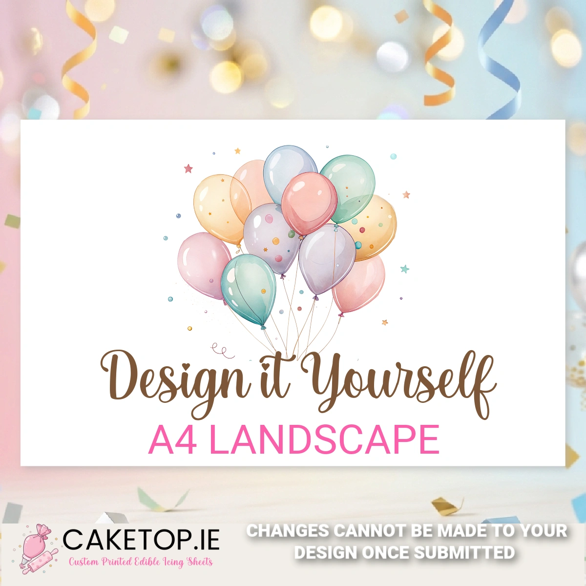 design it yourself | A4 Landscape design it yourself | A4 Landscape