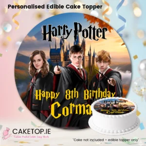 Harry Potter Edible Cake Topper