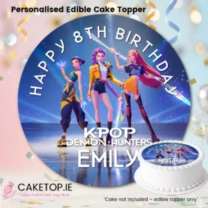 KPOP Edible Cake Topper