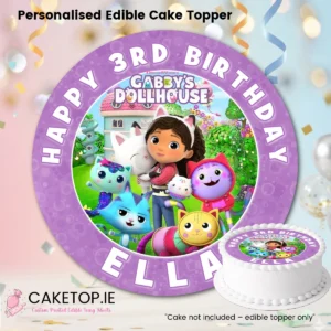 Gabby Edible Cake Topper
