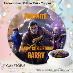 Fortnite Edible Cake Toppers