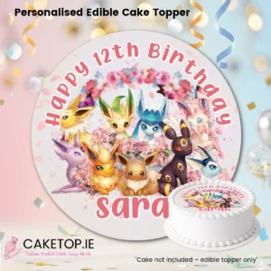 Pokemon Edible Cake Topper