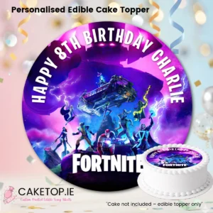 Fortnite Edible Cake Toppers