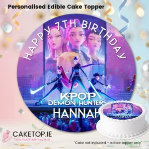 KPOP Edible Cake Topper