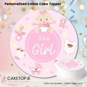 Baby Edible Cake Topper