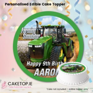 Farm Sim Edible Cake Topper