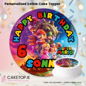 Mario Edible Cake Topper