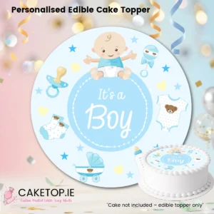 Baby Edible Cake Topper