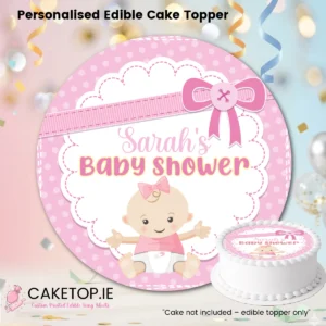 Baby Edible Cake Topper