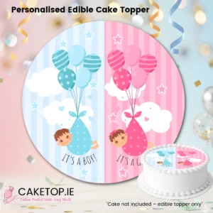 Baby Edible Cake Topper