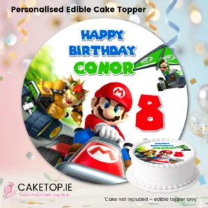 Mario Edible Cake Topper
