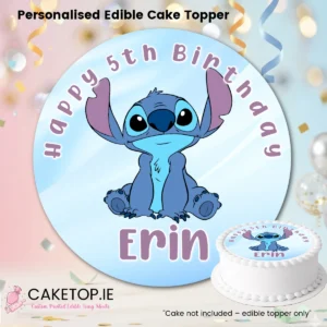 Stitch Edible Cake Topper