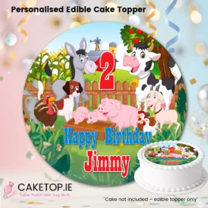 Animals & Fish Edible Cake Topper