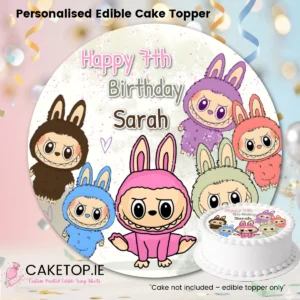 Labubu Edible Cake Topper