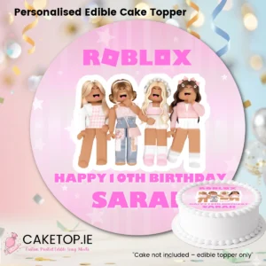 Roblox Edible Cake Topper