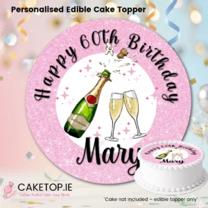 Alcohol Edible Drinks Topper