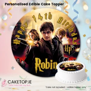 Harry Potter Edible Cake Topper