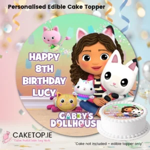 Gabby Edible Cake Topper