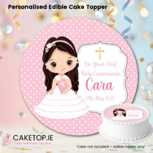 Communion Edible Cake Toppers