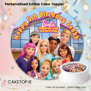 Barbie Dream House Edible Cake Topper