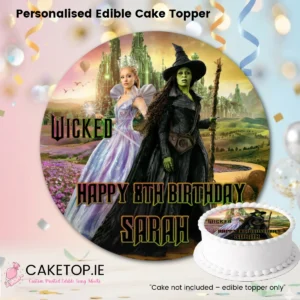 Wicked Edible Cake Topper