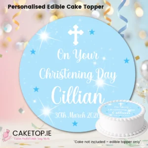 Baby Edible Cake Topper