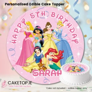 Princess Edible Cake Topper