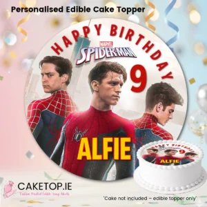 Spiderman Edible Cake topper