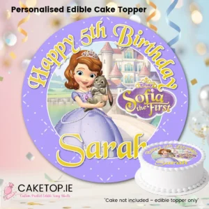 product image edibble Princess Edible Cake Topper