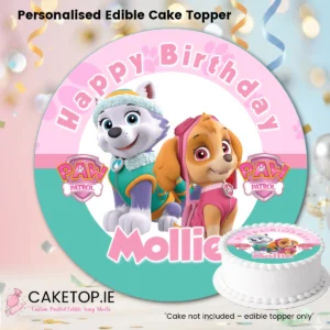 Paw Patrol Edible Cake Topper