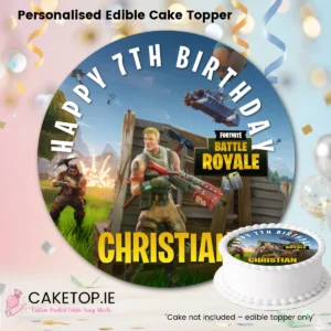 Fortnite Edible Cake Toppers