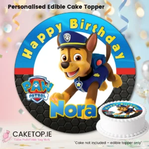 Paw Patrol Edible Cake Topper