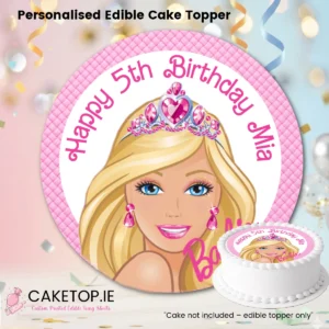 Barbie Edible Cake Topper