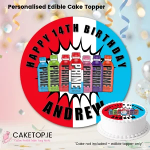 Prime Edible Drinks Topper