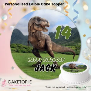 Dinosaur Edible Cake Topper