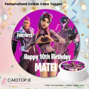 Fortnite Edible Cake Toppers
