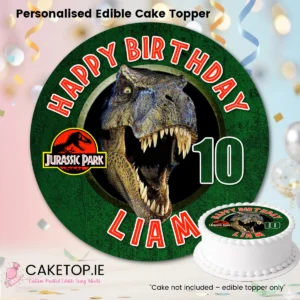 Dinosaur Edible Cake Topper