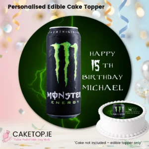 Monster Edible Drinks Topper