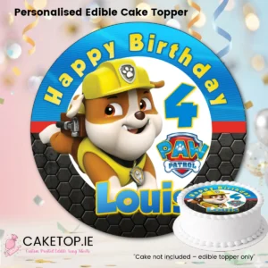 Paw Patrol Edible Cake Topper