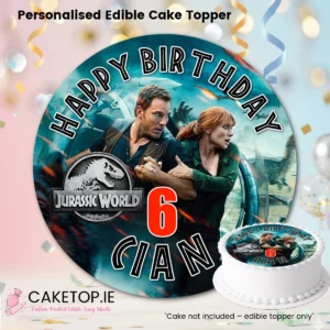 Dinosaur Edible Cake Topper