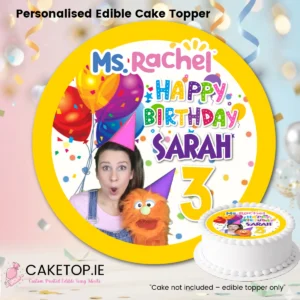 Ms Rachel Edible Cake Topper