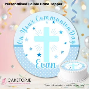 Communion Edible Cake Toppers