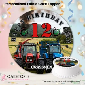 Grassmen Edible Cake Toppers
