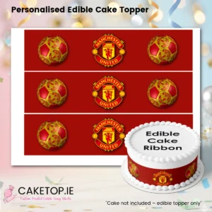 Manchester Edible Cake Ribbon